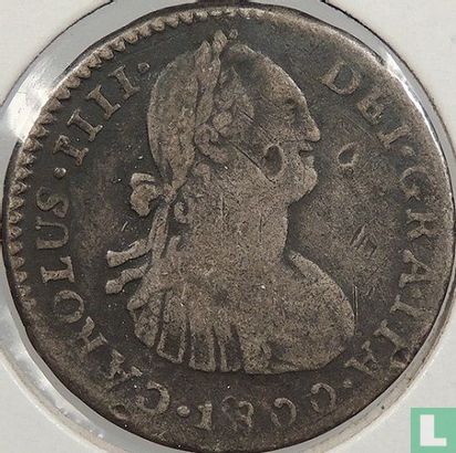 Peru 1 Real 1800 - Bild 1