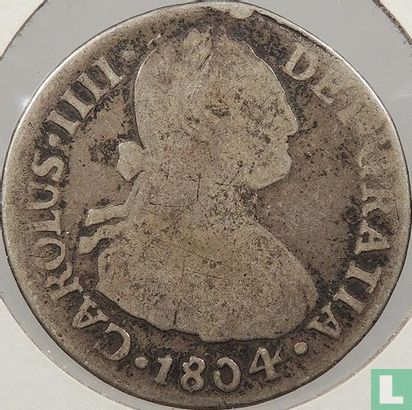 Peru 2 reales 1804 - Image 1