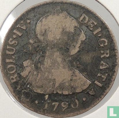 Pérou 2 reales 1790 (type 1) - Image 1