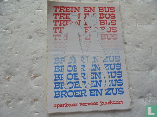 Trein en Bus, Broer en Zus openbaar vervoer jaarkaart