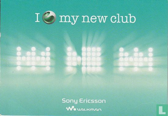 4251b - Sony Ericsson "I ... my new club" - Bild 1