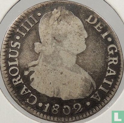 Pérou 2 reales 1802 - Image 1
