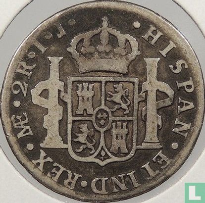 Pérou 2 reales 1802 - Image 2