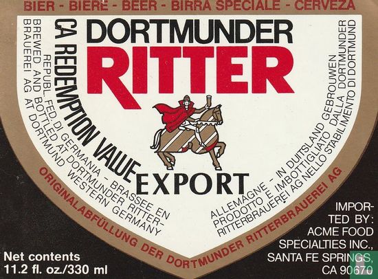 Dortmunder Ritter Export