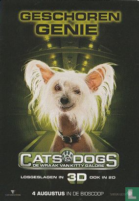 5053b - Cats & Dogs "Geschoren Genie" - Afbeelding 1