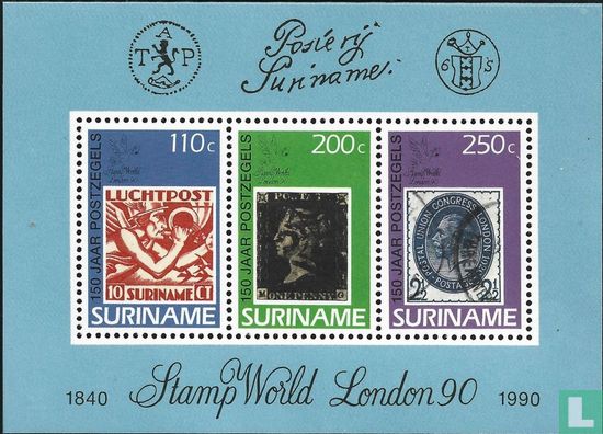 Postzegeltentoonstelling London1990 - Afbeelding 2