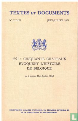 1971: Cinquante châteaux évoquent l'histoire de Belgique - Image 1
