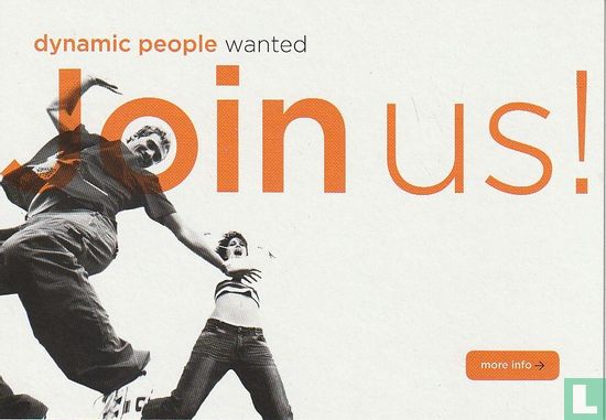 5167a* - boomerang "dynamic people wanted join us!"  - Image 1
