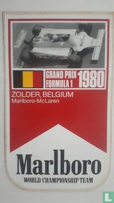Grand Prix Formula 1 Zolder, Belgium