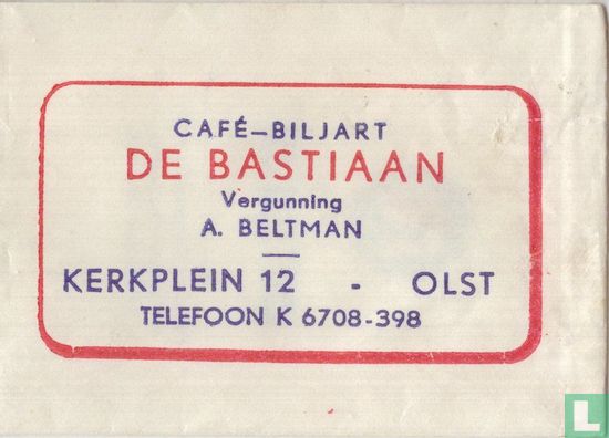 Café Biljart De Bastiaan - Image 1