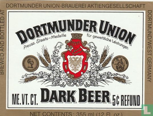 Dortmunder Union Dark beer