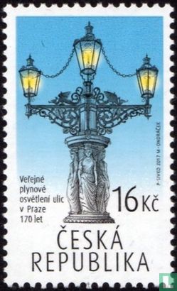 170 jaar gasstraatverlichting in Praag