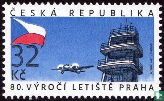 80 jaar luchthaven van Praag