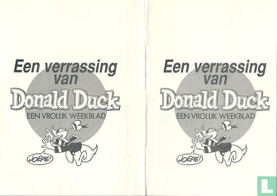 Donald Duck. Een verrassing van Donald Duck stickervel - Afbeelding 2