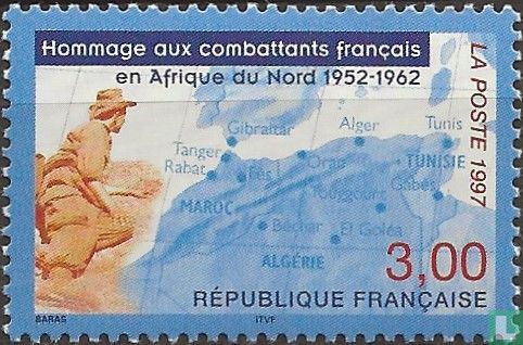 Französische Kämpfer Nordafrika
