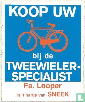Koop uw fiets bij de tweewieler-specialist "Fa Looper"