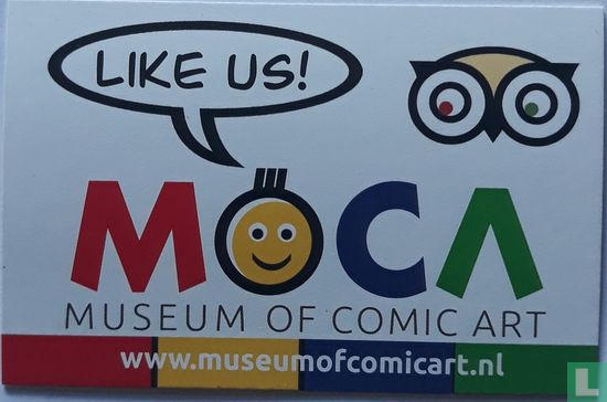 Like us ! MoCa museum of comic art - Afbeelding 1