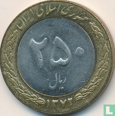 Iran 250 rials 1993 (SH1372) - Afbeelding 1