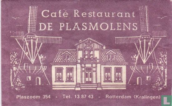 Café Restaurant De Plasmolens  - Image 1