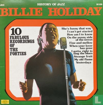 Billie Holiday 10 Fabulous Recordings of the Fourties - Image 1