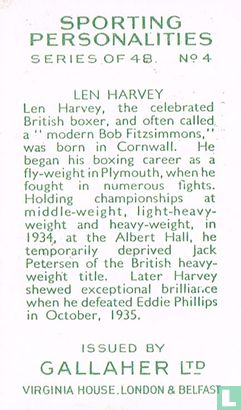 Len Harvey - Afbeelding 2