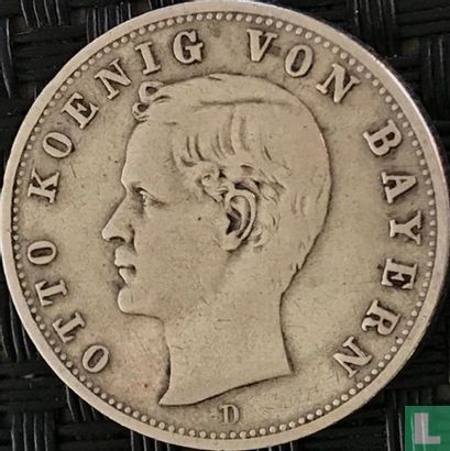 Beieren 2 mark 1902 - Afbeelding 2