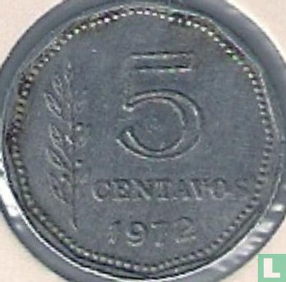 Argentina 5 centavos 1972 - Image 1