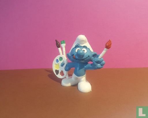 Painter Smurf - Image 1