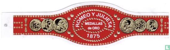 Romeo y Julieta Medallas de Oro 1875 - Afbeelding 1