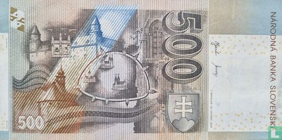 Slovaquie 500 Korun - Image 2