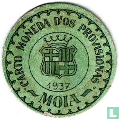 Moià 60 centimos ND (1937) - Image 1