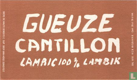 Gueuze Cantillon