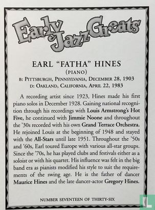 Earl Hines - Afbeelding 2
