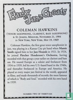Coleman Hawkins - Image 2