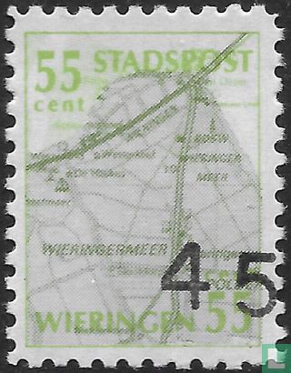 Map with print