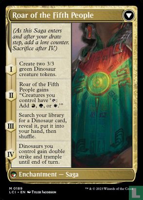 Huatli, Poet of Unity / Roar of the Fifth People - Image 2