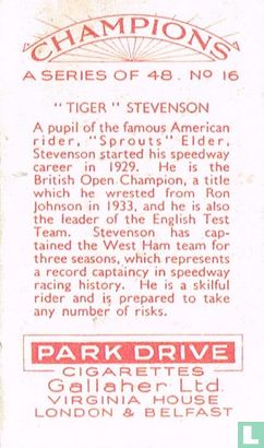 "Tiger" Stevenson - Bild 2