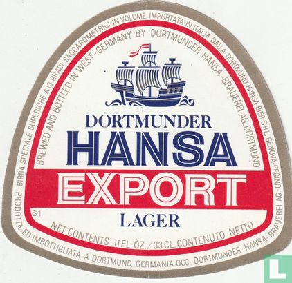 Dortmunder Hansa Export Lager