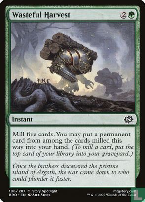 Wasteful Harvest - Image 1