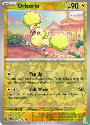 Oricorio (reverse holo) - Bild 1