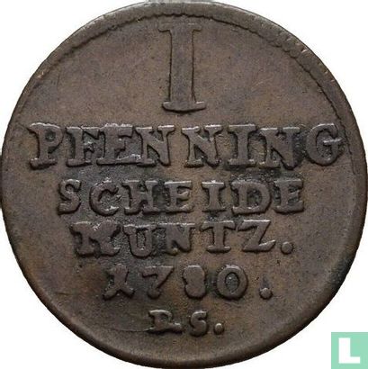 Waldeck-Pyrmont 1 pfenning 1780 KM# 20a (1780) - Waldeck-Pyrmont - LastDodo
