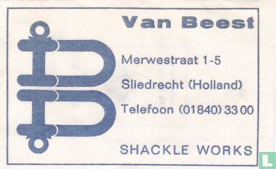 Van Beest Shackle Works - Afbeelding 1