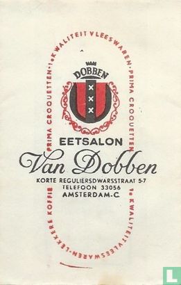 Eetsalon van Dobben - Afbeelding 1