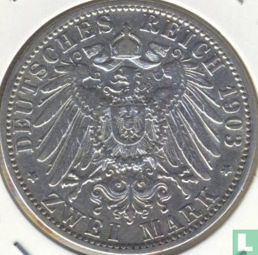 Baden 2 mark 1903 - Image 1