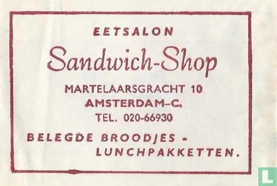 Eetsalon Sandwich Shop - Image 1