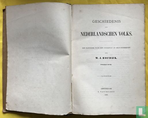 Geschiedenis der Nederlandschen volks - Tweede stuk - Afbeelding 4