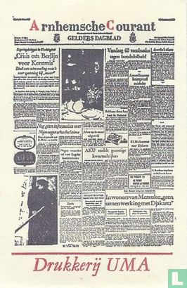 Drukkerij UMA - Arnhemsche Courant - Image 1