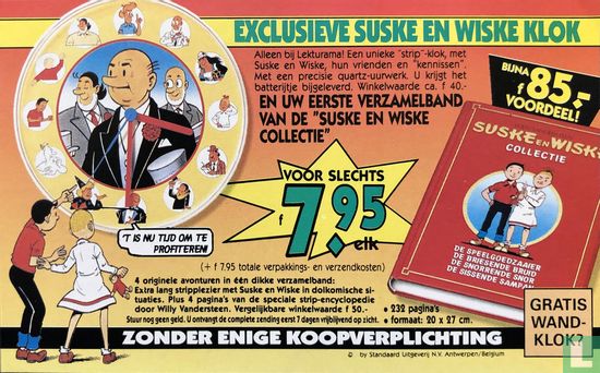 Exklusive Suske- und Wiske-Uhr - Bild 1