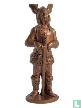 Viking with Broadsword (copper) - Image 1