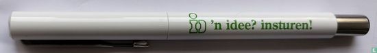 Parker wit/metaal
